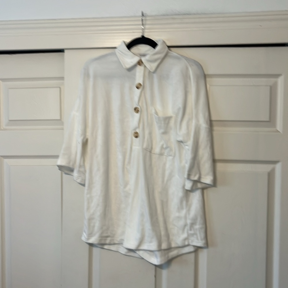 White Milena Playsuit - image 4